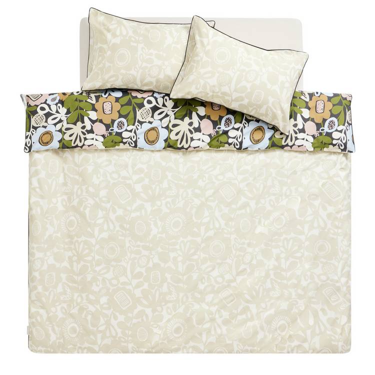 Habitat x Scion Kukkia cotton bedding set single size, imported from the UK