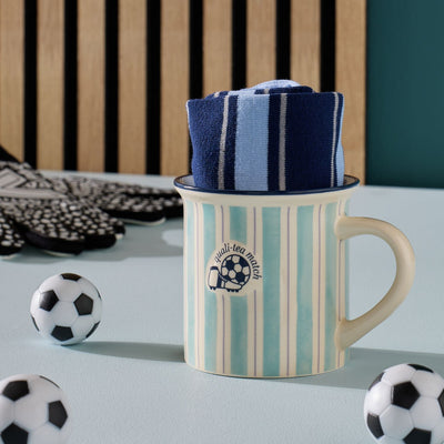 Argos Argos Home Quali-Tea Match Stoneware Mug and Pair of Socks Set- Buy online at McGrocer