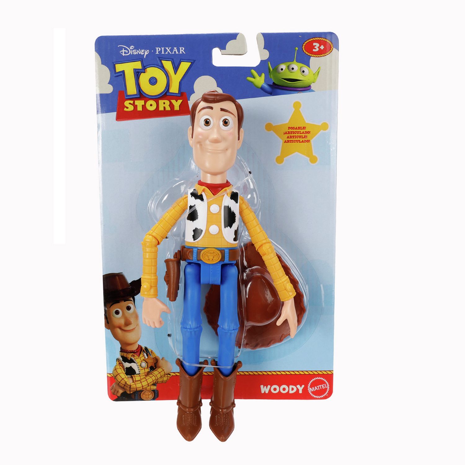 Disney Pixar Toy Story Woody action figure 7-inch scale (British brand)