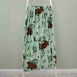 The Gruffalo fleece throw sage 150x100cm, UK version