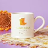 Widdop ceramic message mug 290ml, imported from the UK