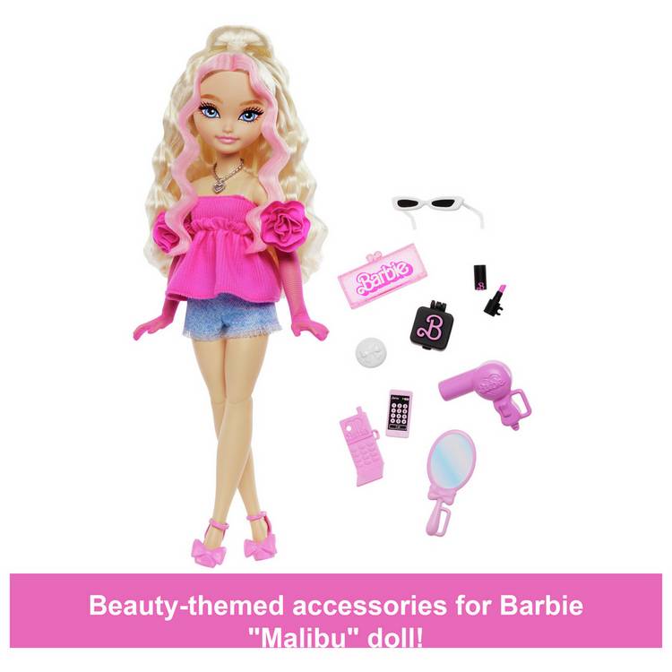 Barbie Dream Besties Malibu doll with accessories - British product