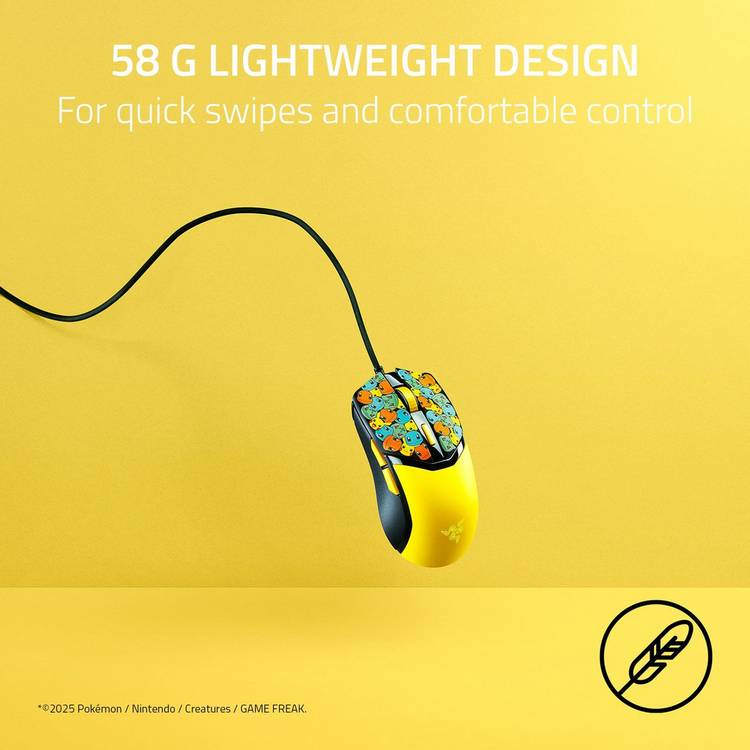 Razer Cobra Pokémon Edition gaming mouse (British brand)