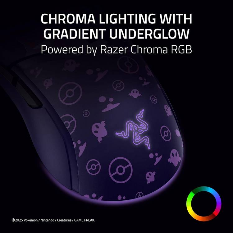 Razer gaming mouse Pokémon Gengar Edition (British brand)