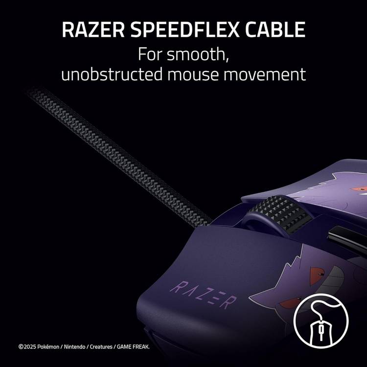 Razer gaming mouse Pokémon Gengar Edition (British brand)