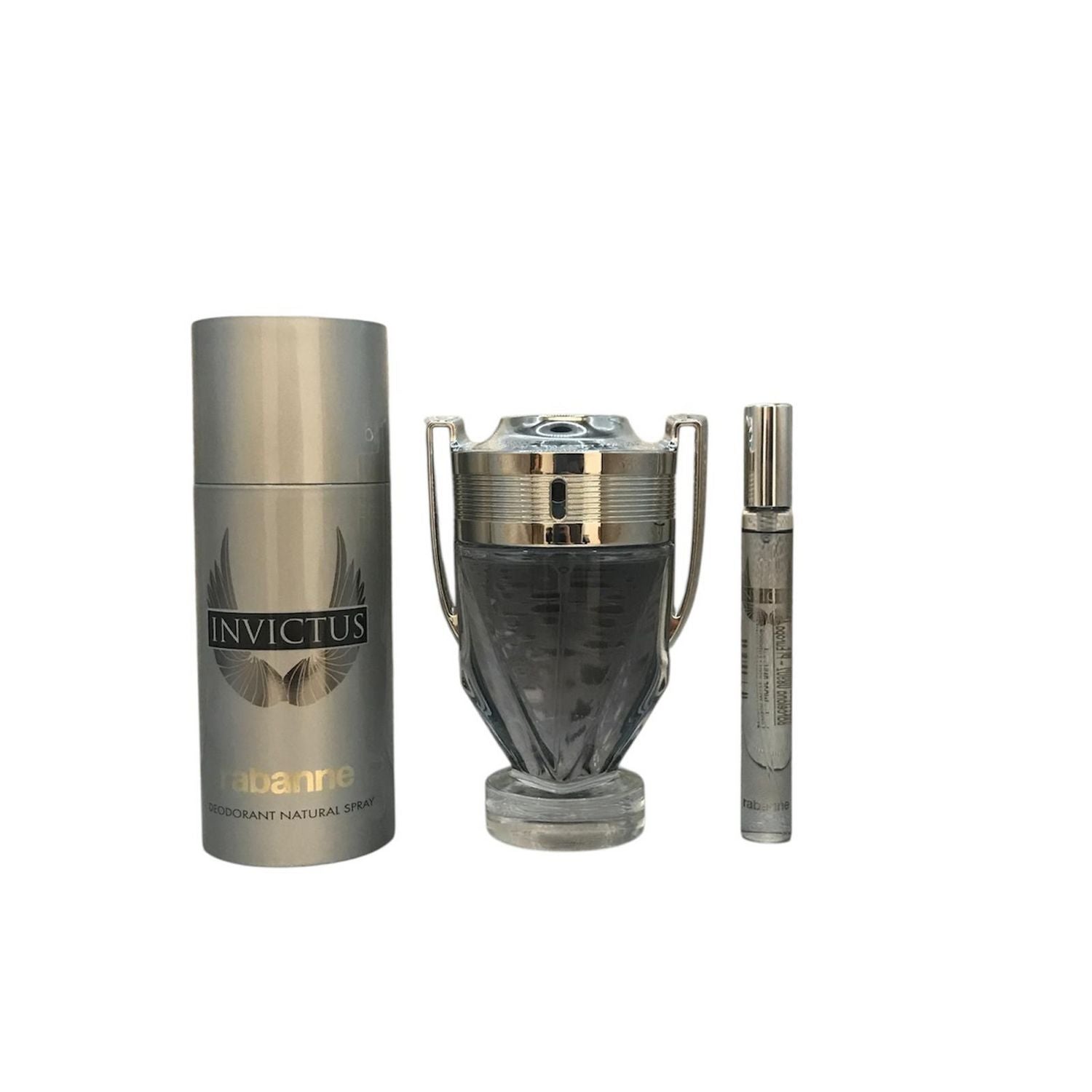 Paco Rabanne Invictus eau de toilette set 260ml, imported from the UK