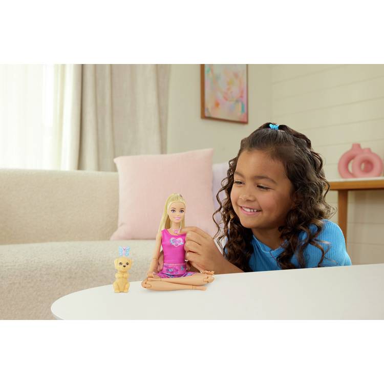 Barbie Mindful Moves fashion doll 29cm interactive toy (British brand)