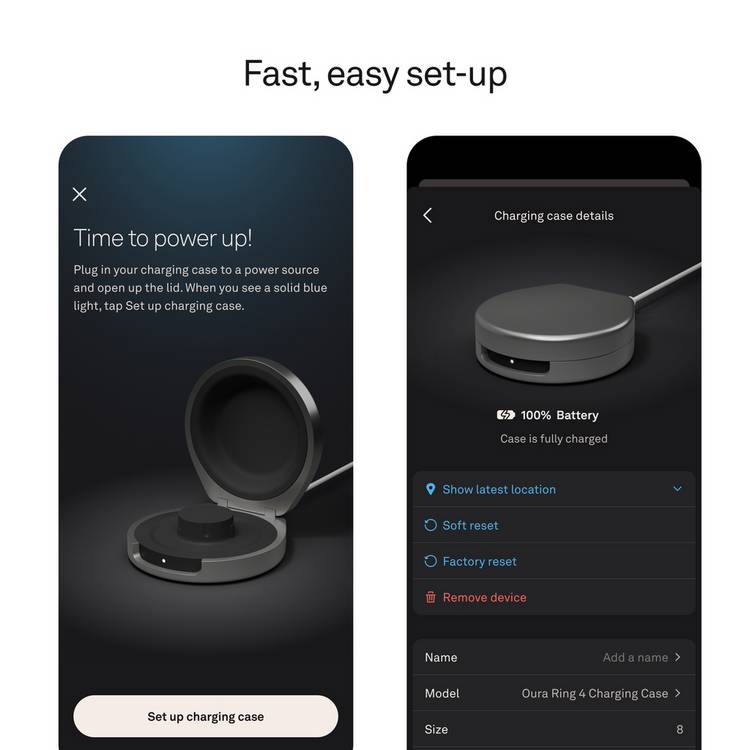 Oura charging case size 9 - British product