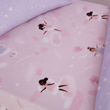 Catherine Lansfield fairy print fitted sheet for toddlers, imported from the UK