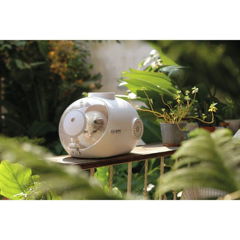 M-PETS Submarine pet carrier white 49x32x23cm, UK version