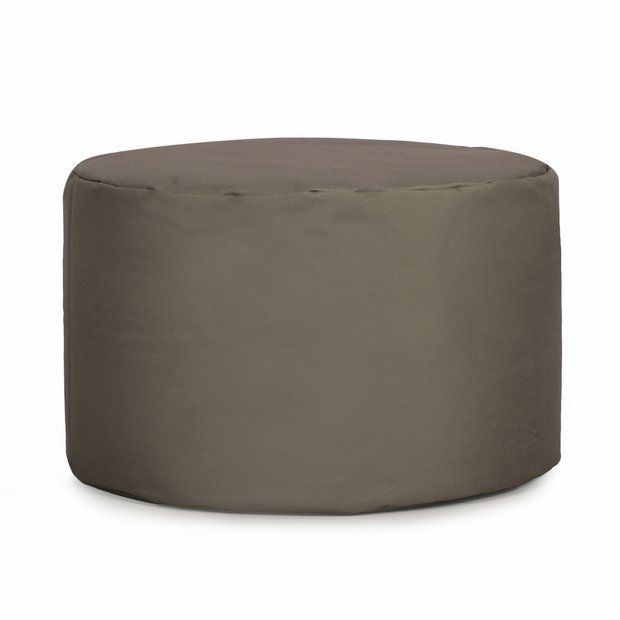 Kaikoo Round Drum Beanbag in Mocha - British product