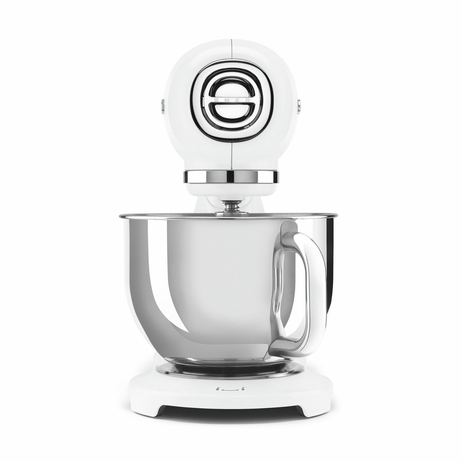 Smeg white stand mixer SMF05WHUK, imported from the UK
