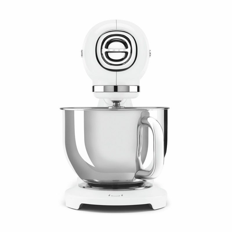 Smeg white stand mixer SMF05WHUK, imported from the UK