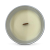 Scented wood wick candle peppermint and eucalyptus 212g, imported from the UK