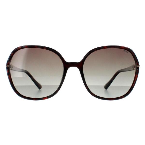 INVU B2114 brown polarized sunglasses for women, imported from the UK