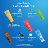 Pasante Mini Lubes fun pack mixed flavours 5x15ml - British product
