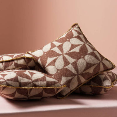 Argos Habitat x Scion Attolo Cushion Brown 43x43cm- Buy online at McGrocer