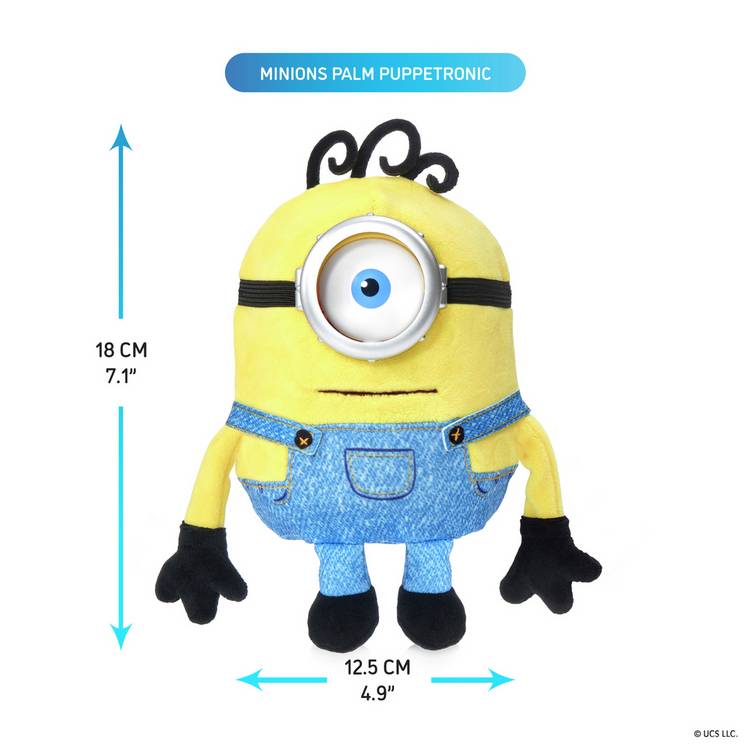 Minions Palm Puppetronic James 18cm interactive toy, UK version