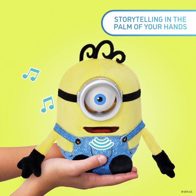 Minions Palm Puppetronic James 18cm interactive toy, UK version