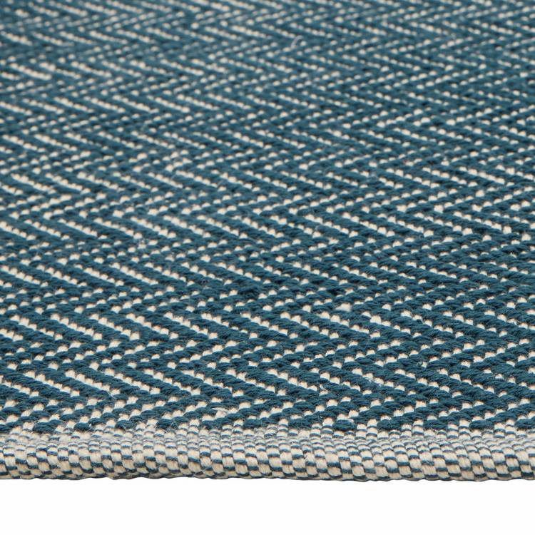Argos Home herringbone navy rug 120x170cm - British product