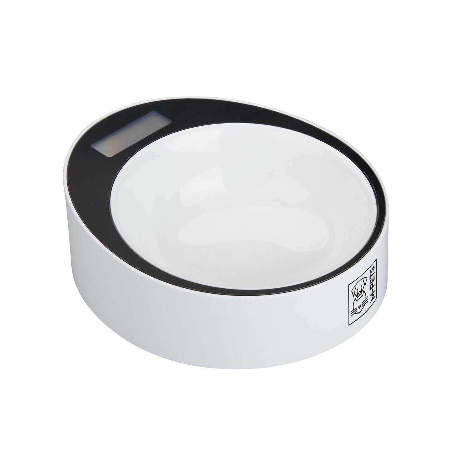 M-PETS Yumi Anti-Scoff pet bowl white (British brand)