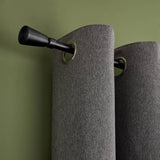 Argos Home extendable metal curtain pole matte black 120-210cm (British brand)