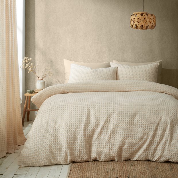 Pineapple Elephant waffle bedding set double - British product