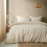 Pineapple Elephant waffle bedding set double - British product