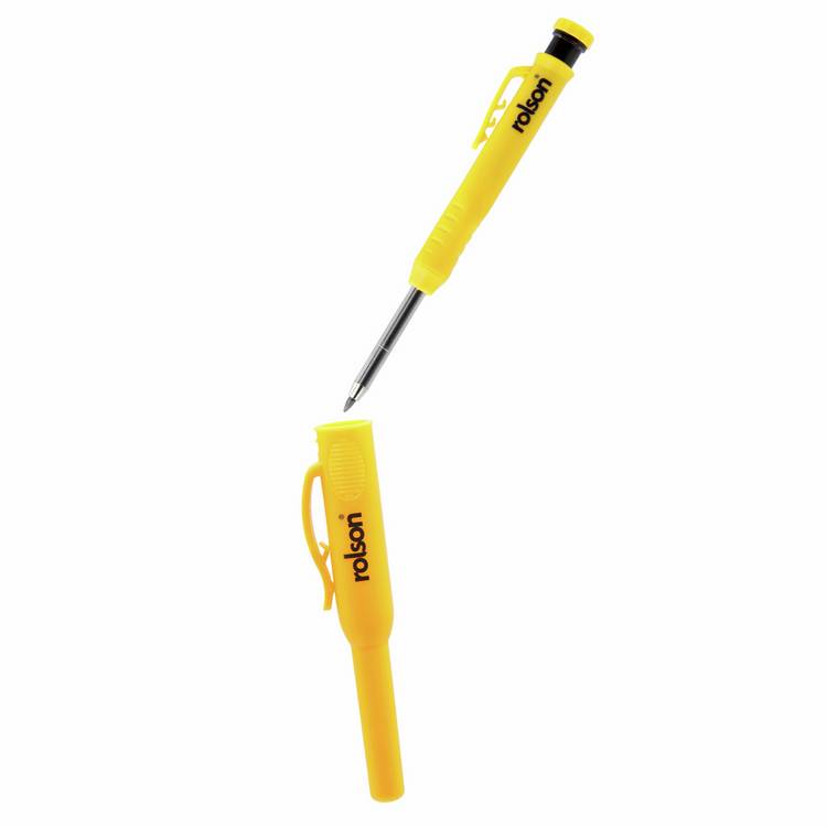 Rolson carpenters marker 150mm with refills (British brand)