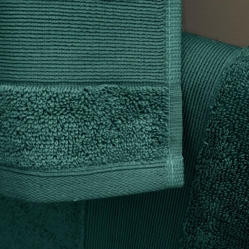 Catherine Lansfield Anti Bacterial Hand Towel - Forest Green