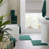 Catherine Lansfield Anti Bacterial Hand Towel - Forest Green