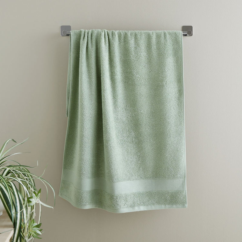 Catherine Lansfield Anti Bacterial Hand Towel - Sage