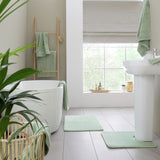 Catherine Lansfield Anti Bacterial Hand Towel - Sage