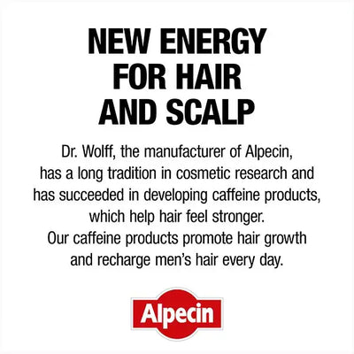 Shampooing à la caféine Alpecin C1 pour hommes 375 ml
