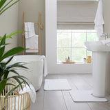 Catherine Lansfield Anti Bacterial Hand Towel - White