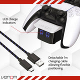 Venom PS5 Twin Dock Charging Station for controllers, imported from the UK