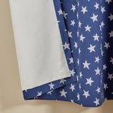 Argos Home blue star blackout curtains 168x137cm, imported from the UK