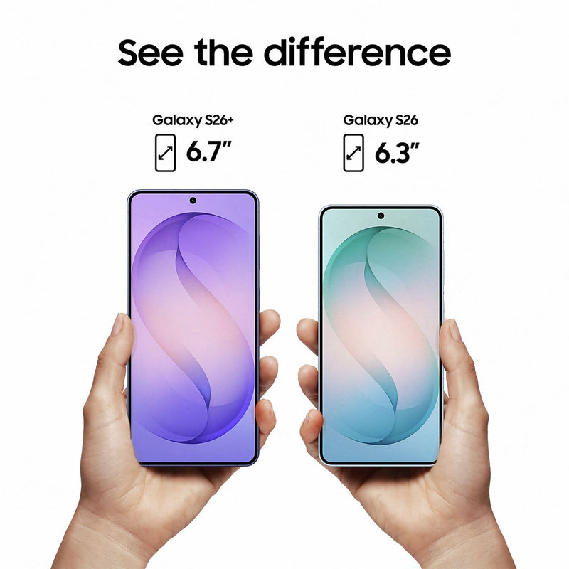 Samsung Galaxy S26+ 5G 512GB smartphone, imported from the UK
