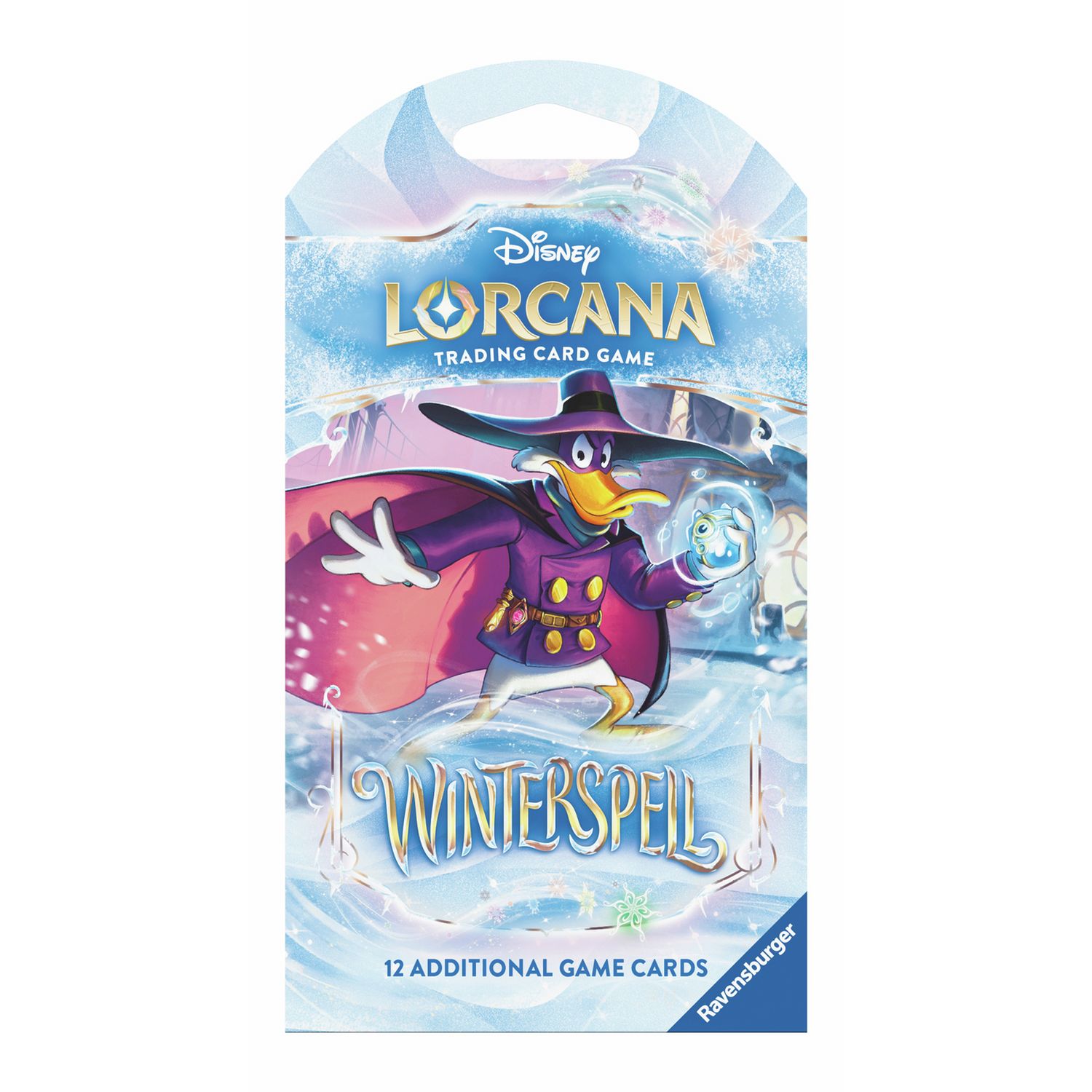 Disney Lorcana Winterspell trading cards pack of 3 booster packs, imported from the UK