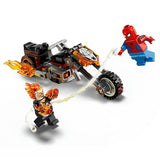 LEGO Marvel Spider-Man vs Ghost Rider Motorcycle building toy - British product