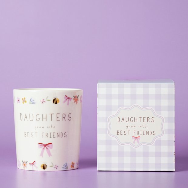 Widdop Love Life scented ceramic candle Daughter 190g, imported from the UK