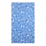 Argos Home sea shell blue beach towel XL - British product