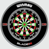 Winmau Equaliser dartboard set bundle including surround and darts, imported from the UK