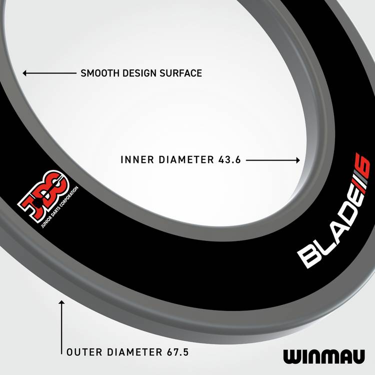 Winmau Equaliser dartboard set bundle including surround and darts, imported from the UK