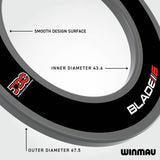 Winmau Equaliser dartboard set bundle including surround and darts, imported from the UK