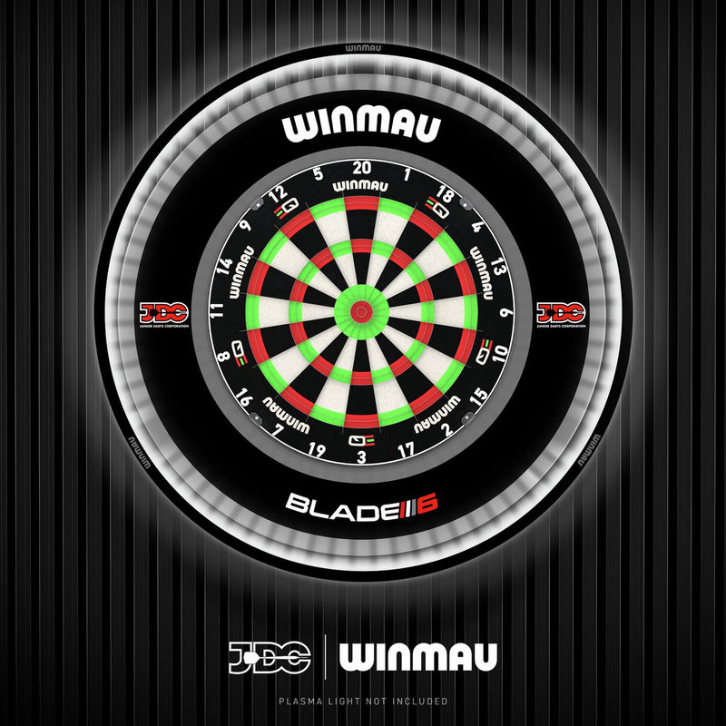 Winmau Equaliser dartboard set bundle including surround and darts, imported from the UK