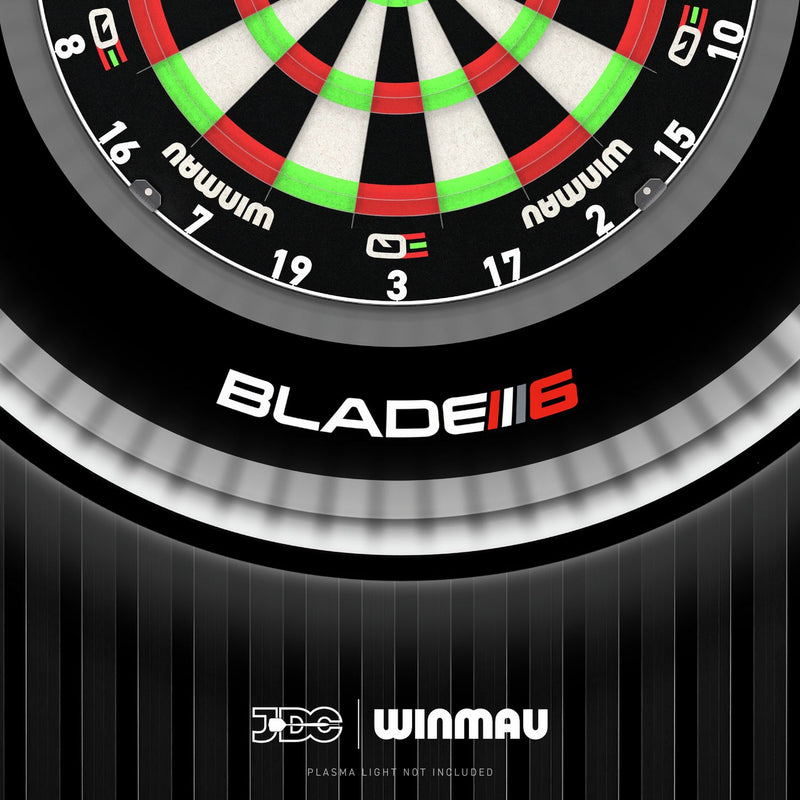 Winmau Equaliser dartboard set bundle including surround and darts, imported from the UK
