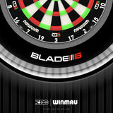 Winmau Equaliser dartboard set bundle including surround and darts, imported from the UK