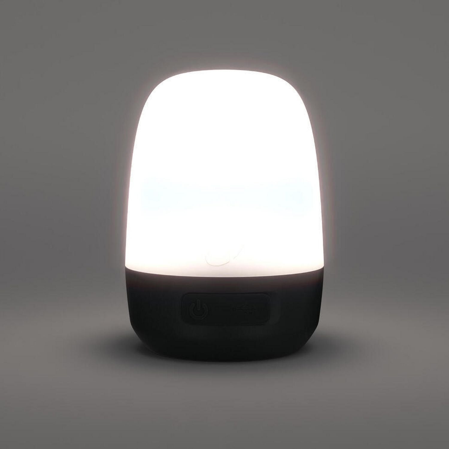 Decathlon LED camping lantern with rechargeable battery, imported from the UK