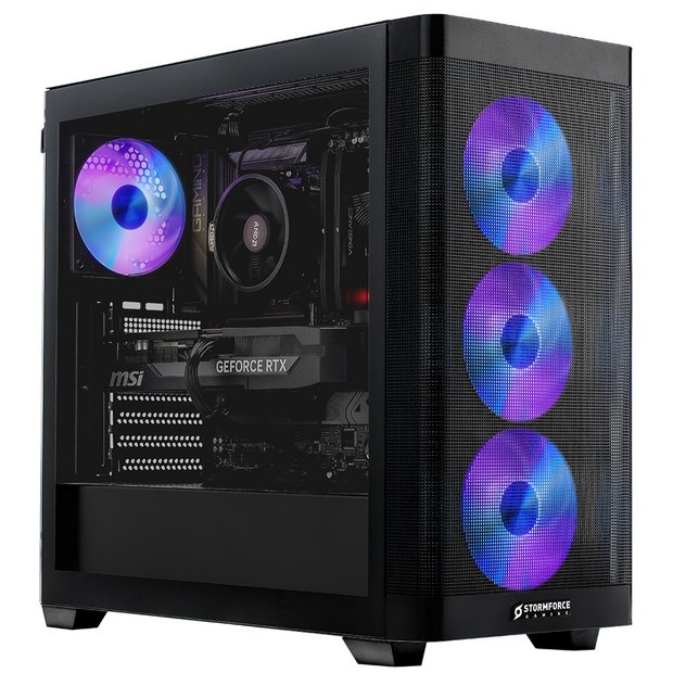 Stormforce Recoil gaming PC Ryzen 7 RTX 5060 Ti, imported from the UK